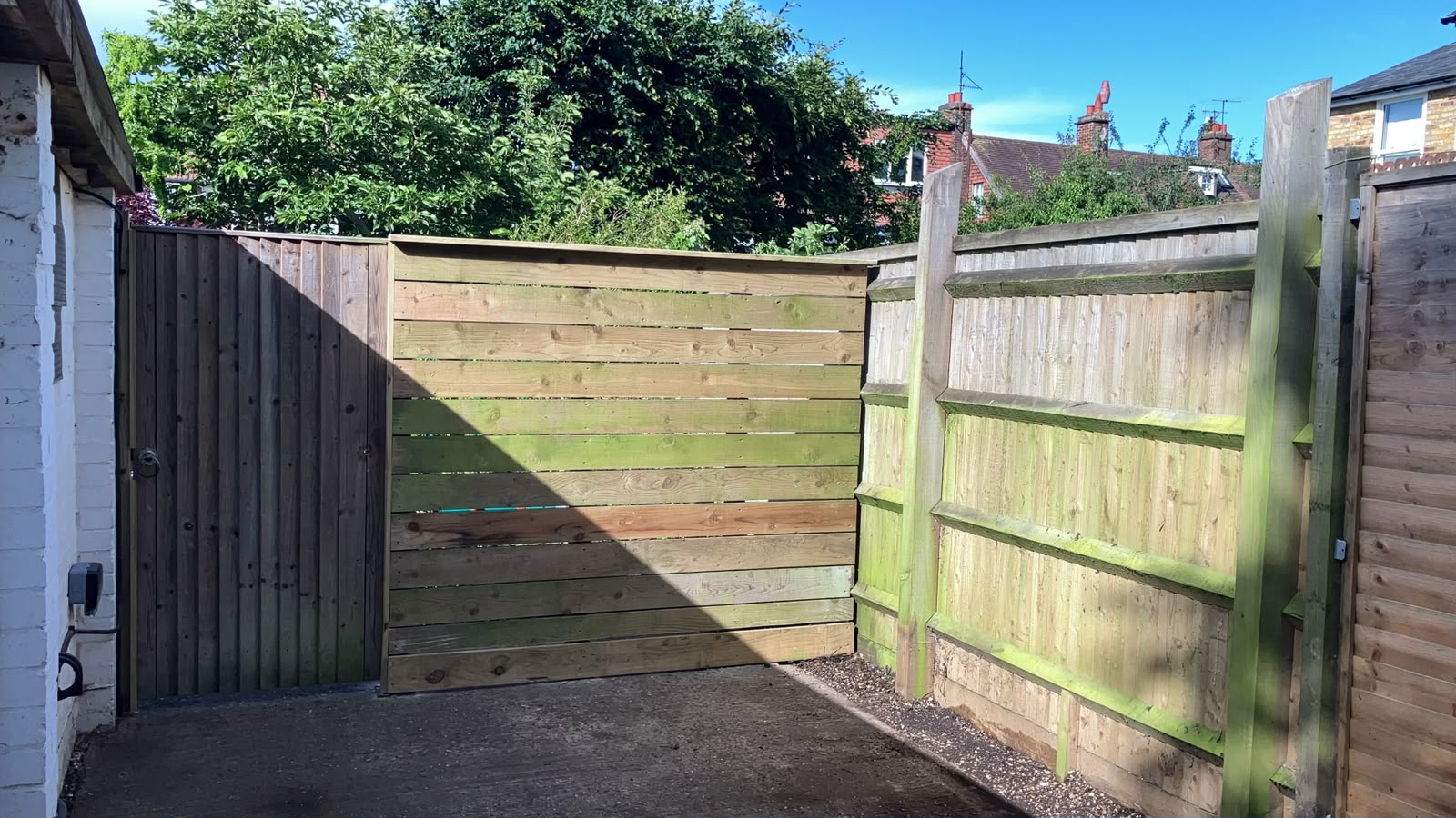 Full boundary rebuild in Kings Langley